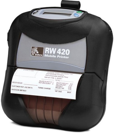 Zebra Portable Barcode Printer