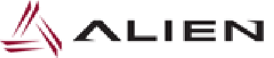 Alien Barcode Label