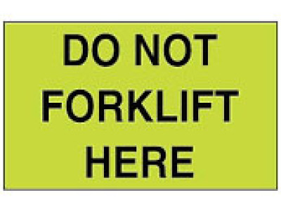 AirTrack® Do Not Barcode Label