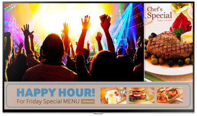 Samsung Digital Signage Display