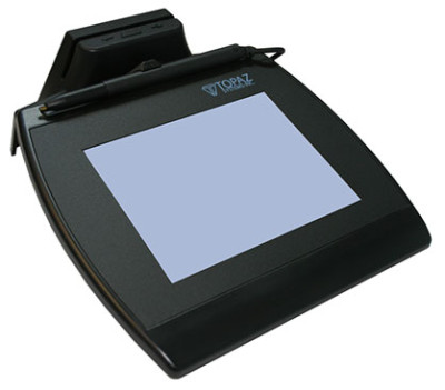 Topaz SignatureGem LCD 4x5 MSR Signature Pad