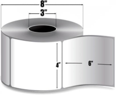 Honeywell INdelible Barcode Label