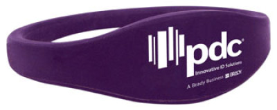 BCI Smart Rewearable ICODE-SLI RFID Wristband