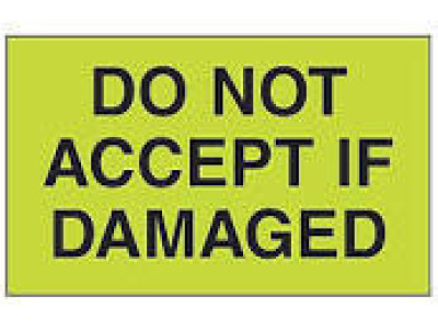 AirTrack® Do Not Barcode Label
