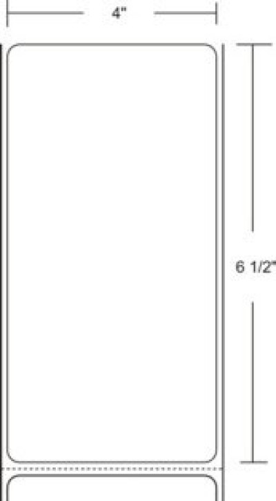 Intermec Duratran II Barcode Label