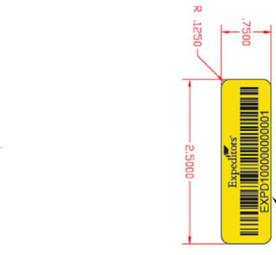 Honeywell Barcode Label