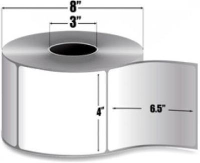 Honeywell Duratherm II Barcode Label