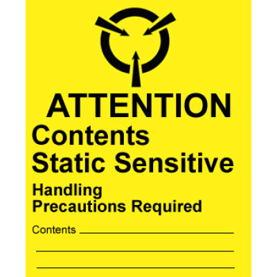 Warning Shipping Labels