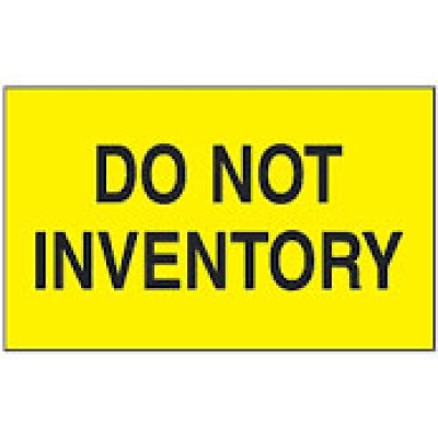 AirTrack® Do Not Barcode Label