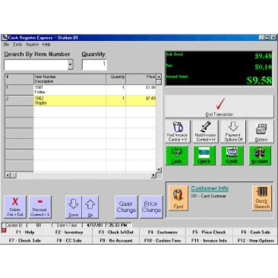 pcAmerica Cash Register Express Software