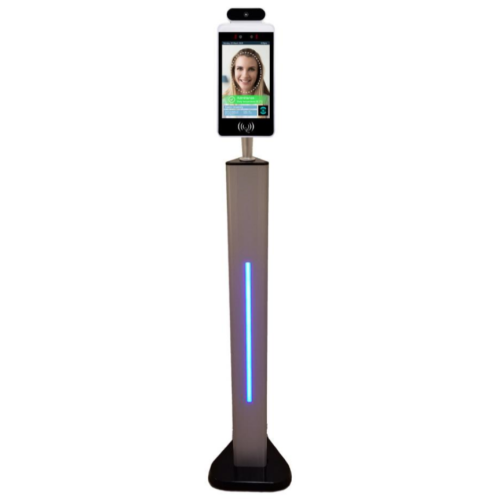 Barcodes Temperature Screening Kiosk ULCD Data Terminal
