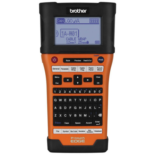 Brother PT-E500 Portable Barcode Printer