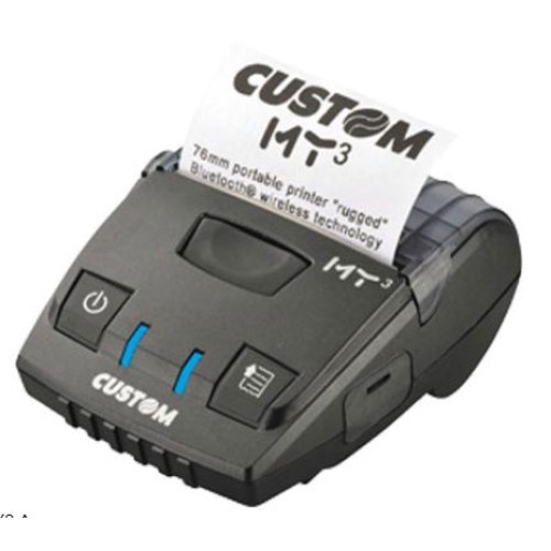 Custom America MY3 Portable Barcode Printer