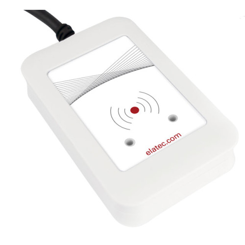 Elatec TWN4 MultiTech 2 -PI RFID Desktop Reader with HID iClass (White) RFID Reader