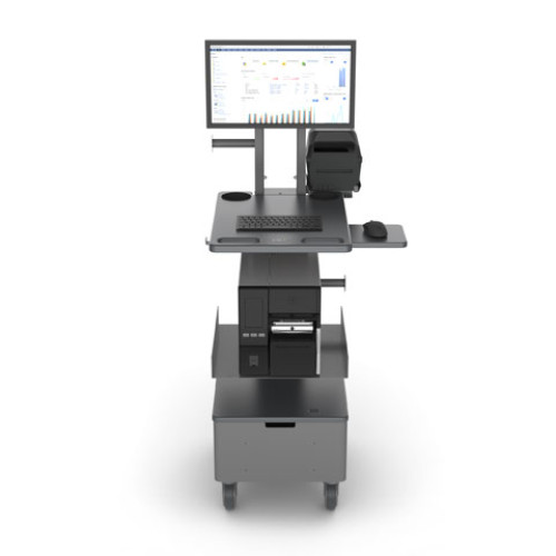 DTG Lithium Battery Powered Industrial Mobile WorkStations Mobile Cart