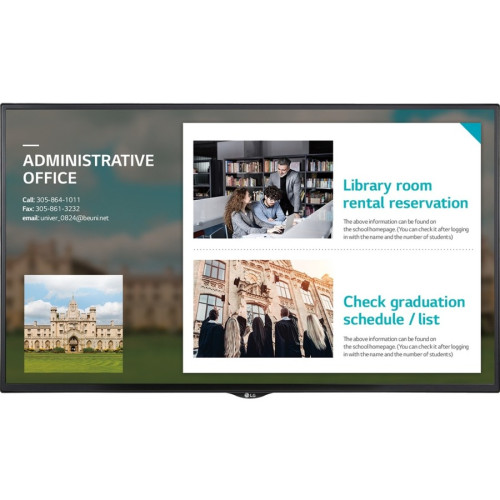LG SE3KE Series Digital Signage Display