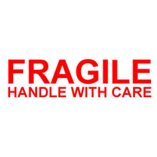 Packing Fragile Shipping Labels
