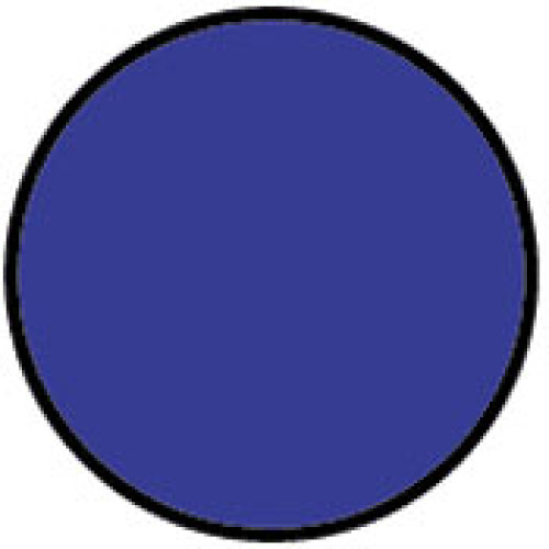 Circle Light Blue Shipping Labels