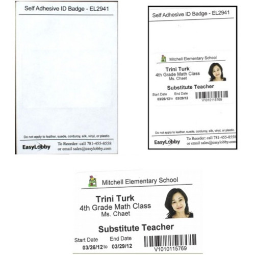 HID Barcode Label