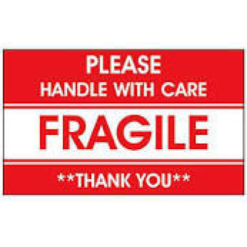 AirTrack® Fragile Shipping Labels