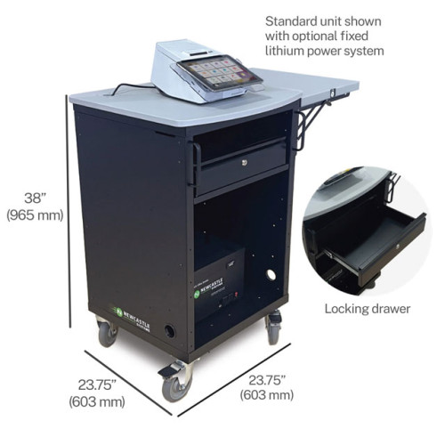 Newcastle Systems Mobile Cart