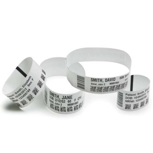Zebra Z-Band Ultrasoft Extended Stay Wristbands