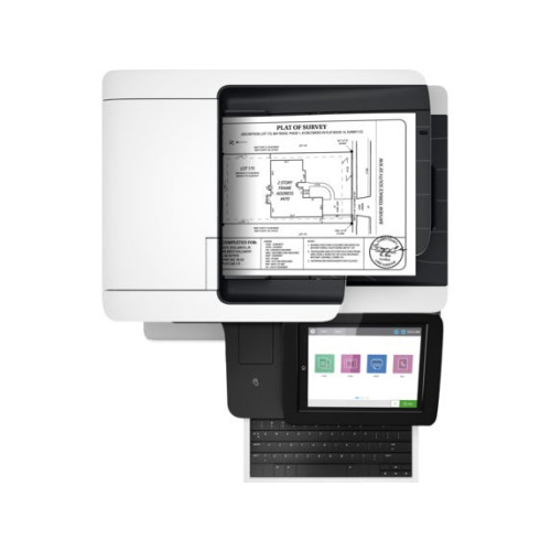 HP LaserJet Enterprise Flow M528c Multi-Function Printer